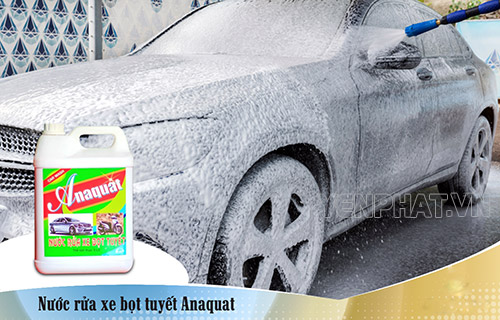 Nước rửa xe Anaquat an toàn, làm sạch hiệu quả