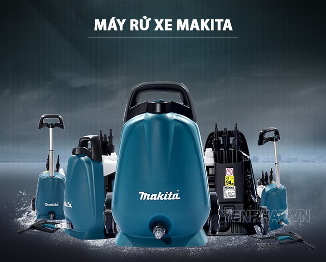 máy rửa xe mini makita