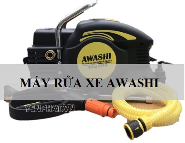 Máy bơm rửa xe gia đình Awashi 2200W