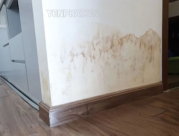 cách lau tường nhà bị bẩn
