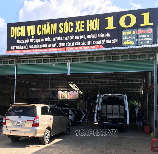 Trung tâm chăm sóc xe hơi chuyên nghiệp 101 Đồng Nai
