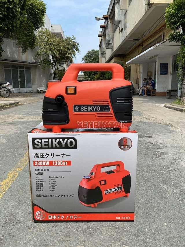 Máy rửa xe Seikyo - Phun rửa mạnh mẽ, hiệu quả cao