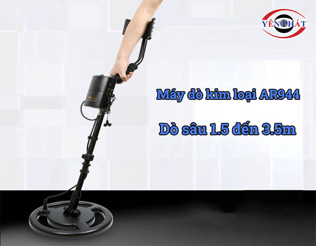 Máy dò kim loại AR944: Thiết kế tiện dụng, Độ nhạy cao