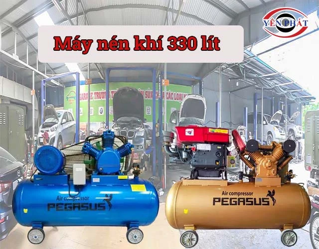Top 5+ Máy nén khí 330 lít: Nén khí nhanh, Ổn định nhất
