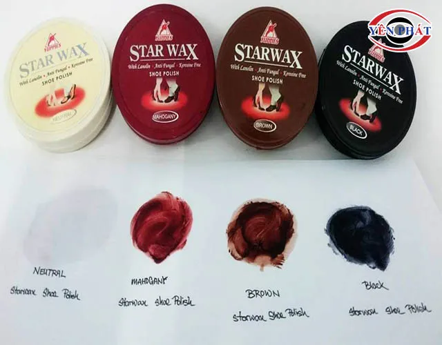 Xi đánh giày Star Wax: Chất lượng, Chính hãng, Lên màu đẹp