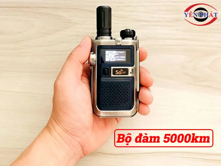 Top 6+ Bộ đàm 5000km: Liên lạc xa, Sóng khỏe, Chuyên nghiệp