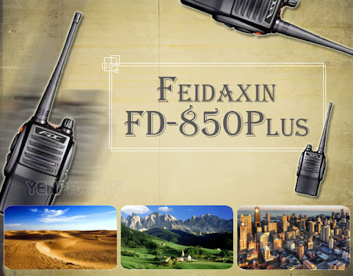 máy bộ đàm 10W Feidaxin FD-850Plus | Điện Máy Yên Phát