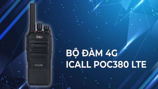 Bộ đàm poc 380 LTE | Điện Máy Yên Phát