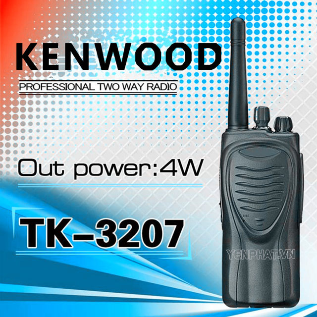 máy bộ đàm kenwood tk-3207 chính hãng | Điện Máy Yên Phát