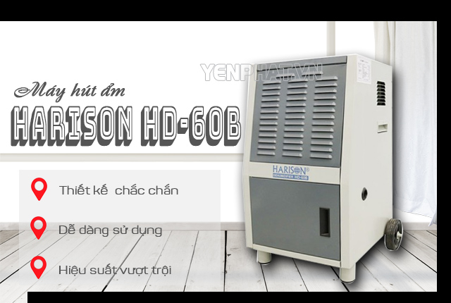 cấu tạo máy hút ẩm harison hd 60b | Điện Máy Yên Phát