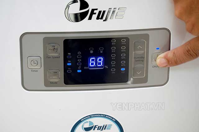 máy hút ẩm 16l fujie hm 916ec chính hãng | Điện Máy Yên Phát