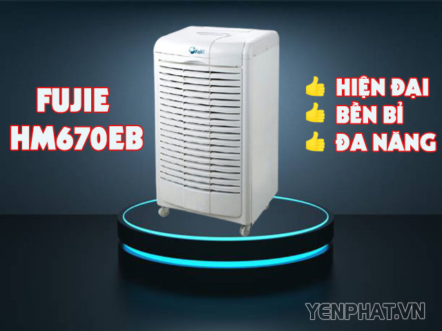 máy hút ẩm công nghiệp FujiE HM 670EB | Điện Máy Yên Phát