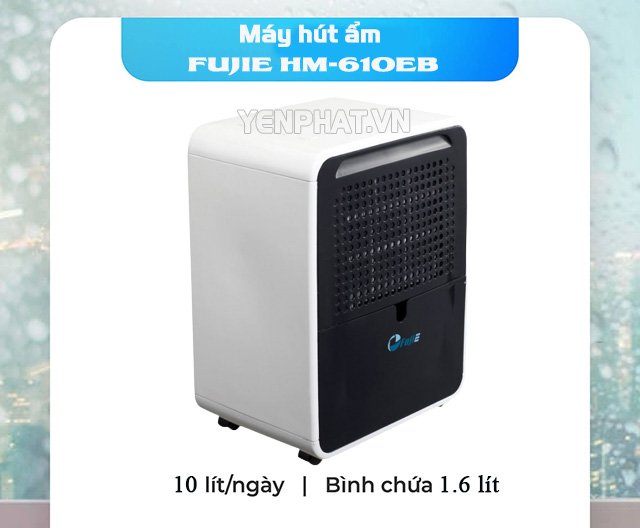 máy hút ẩm fujie hm-610eb chính hãng | Điện Máy Yên Phát