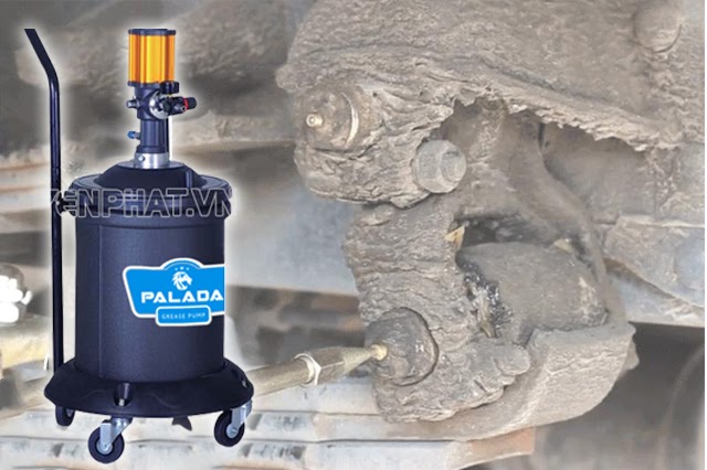 Lưu ý khi sử dụng máy bơm mỡ bò khí nén Palada PD-200