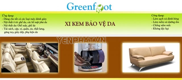 Ứng dụng quan trọng của xi đánh giày Greenfoot 500ml