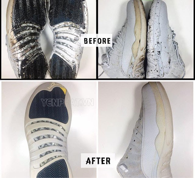 Chỉ với nguyên liệu đơn giản, bạn có thể tẩy sạch vết nhựa đường trên giày