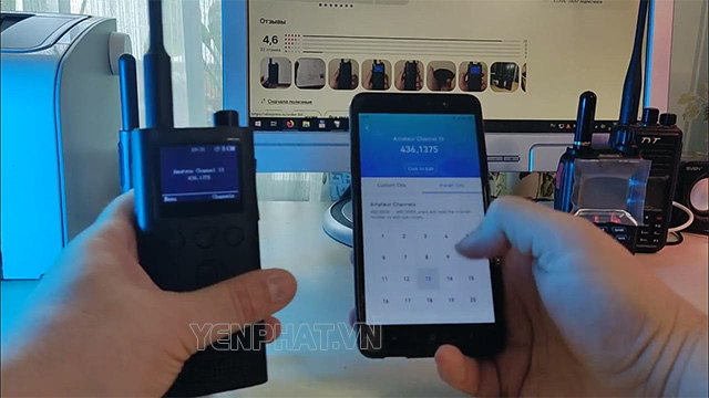 Bộ đàm Xiaomi có thể kết nối với điện thoại