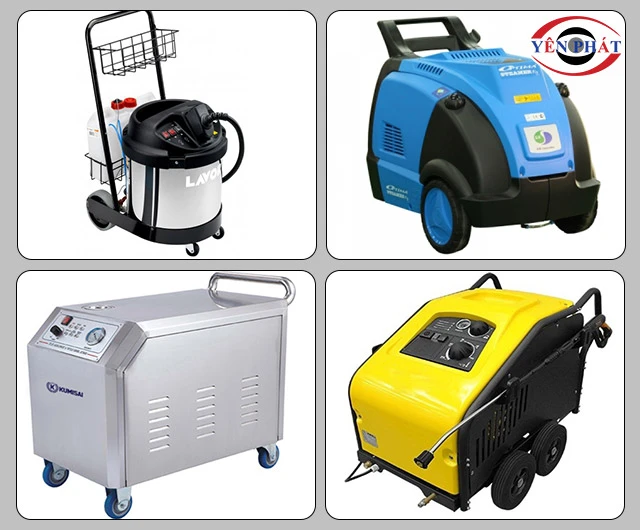 các mẫu rửa xe hơi nước nóng