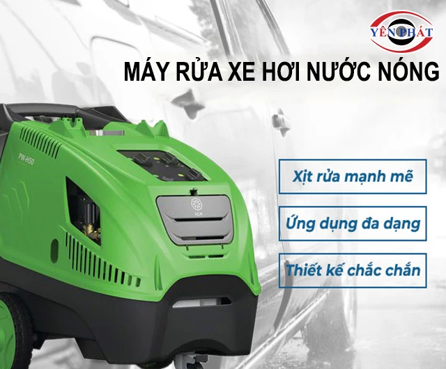 ưu điểm máy rửa xe hơi nước nóng