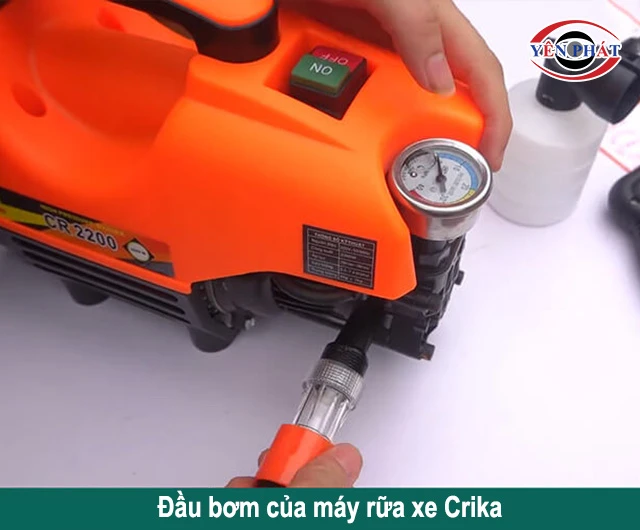 máy rửa xe crika hà lan