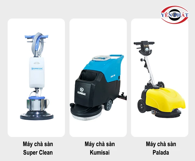 các thương hiệu máy chà sàn