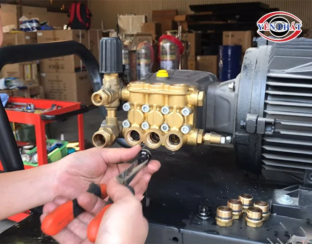 thay van 1 chiều cho máy rửa xe