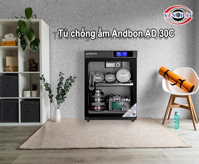 thiết kế của tủ chống ẩm Andbon AD 30C