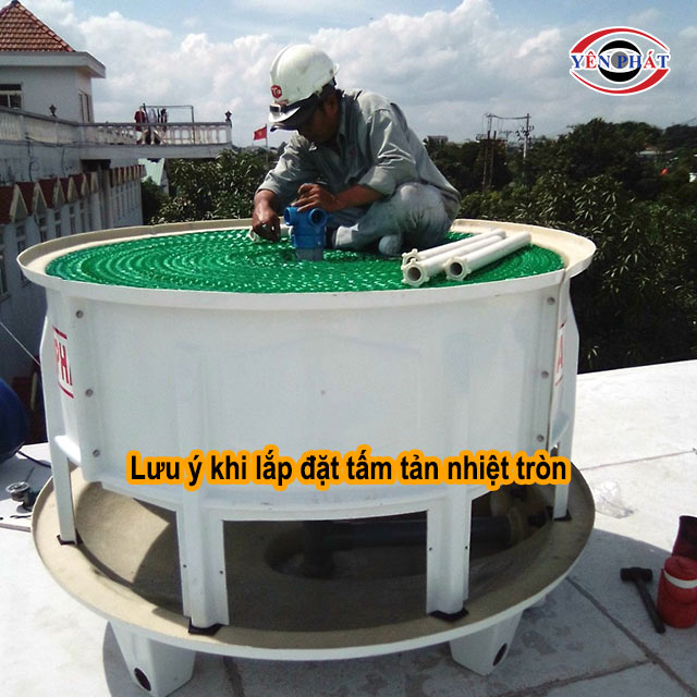 lưu ý khi lắp đặt Tấm tản nhiệt tròn