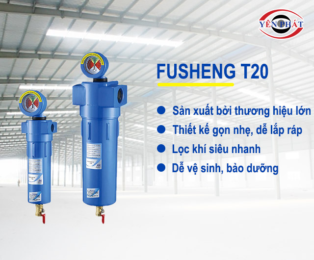 ưu điểm của Bộ lọc khí Fusheng T20