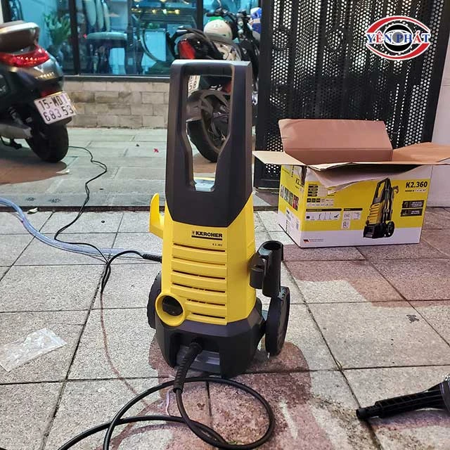 tips sử dụng Karcher K2.360 hiệu quả