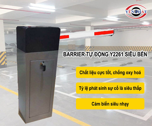 Barrier tự động Y2261 siêu bền bỉ