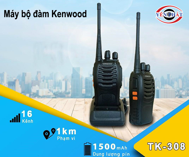 tính năng của bộ đàm Kenwood TK 308