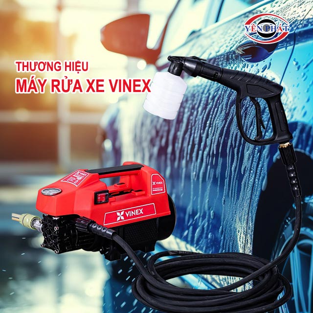 thương hiệu máy rửa xe Vinex 