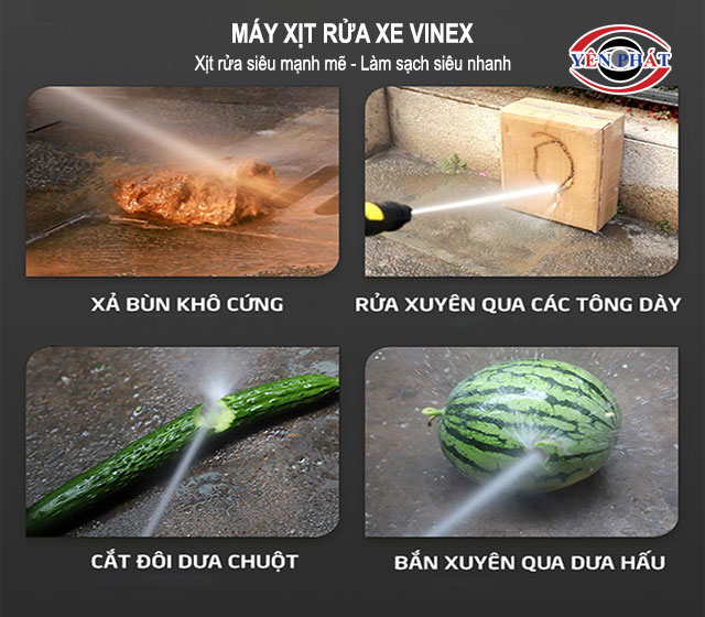 Xịt rửa mạnh mẽ