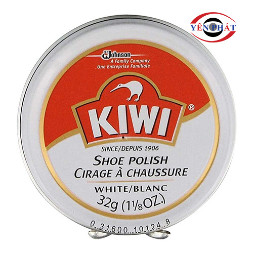 Xi đánh bóng giày trắng Kiwi 32g