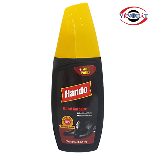 Xi nước đánh giày Hando màu đen 80ml