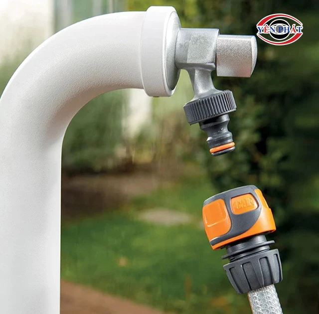 kết nối nguồn nước sạch cho máy