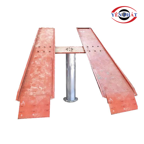 Cầu nâng 1 trụ rửa xe ô tô Việt Nam bàn nổi