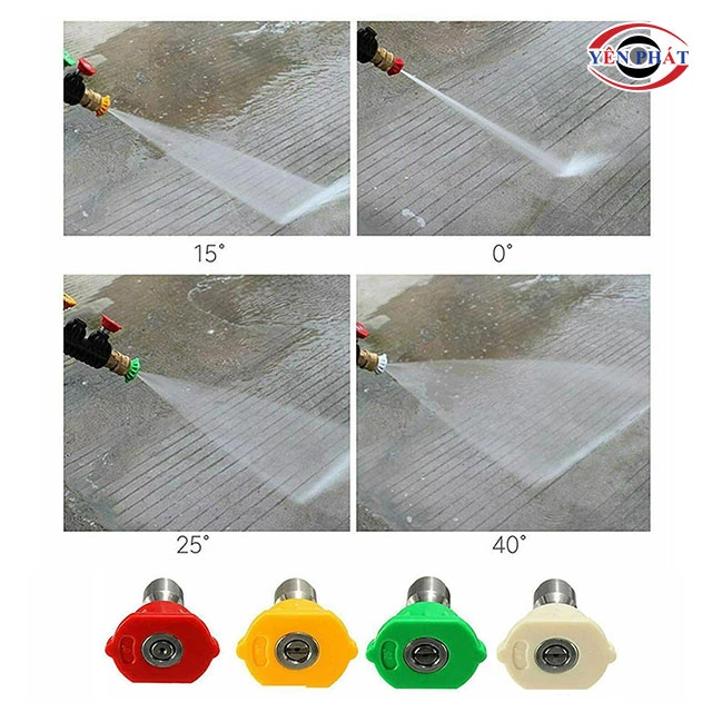 các loại béc phun máy rửa xe