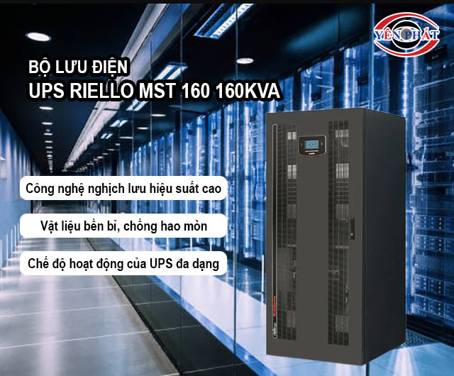 ưu điểm của Riello MST 160 160kVA