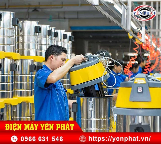 Điện máy Yên Phát bán máy hút bụi công nghiệp chính hãng