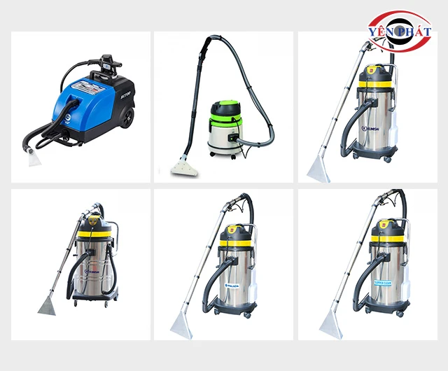 máy giặt thảm phun hút