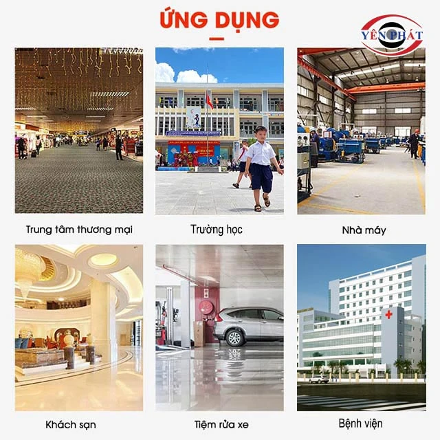 Ứng dụng của máy giặt thảm