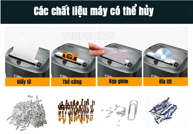 ưu điểm của máy huỷ tài liệu