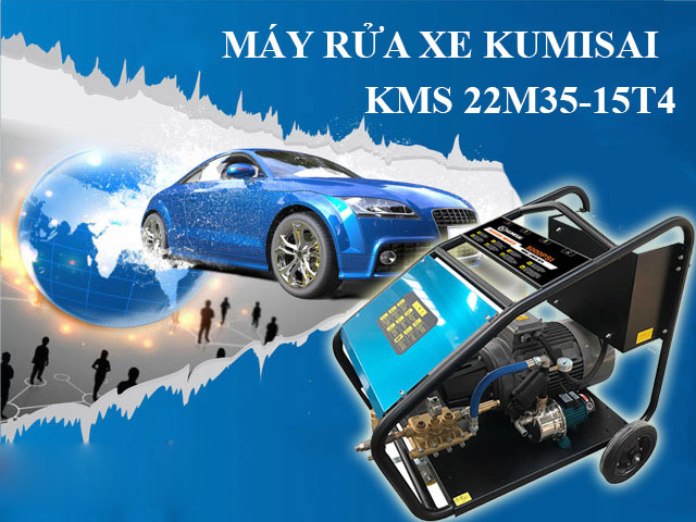 Có nên đầu tư máy rửa xe công nghiệp Kumisai KMS 22M35-15T4?