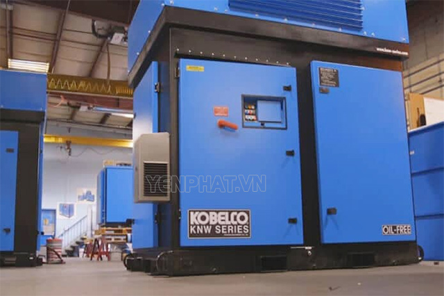 Máy bơm khí nén Kobelco được đánh giá cao với lượng khí nén ổn định