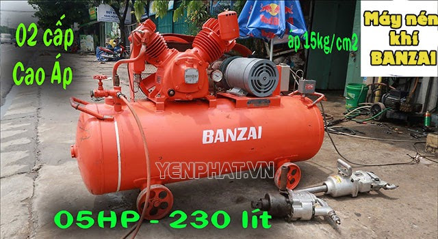 Mua máy nén khí Banzai phù hợp với nhu cầu sử dụng thực tế của người dùng