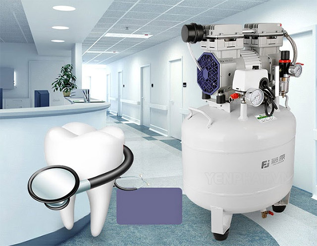 Máy nén khí được ứng dụng linh hoạt tại nhiều phòng khám, bệnh viện