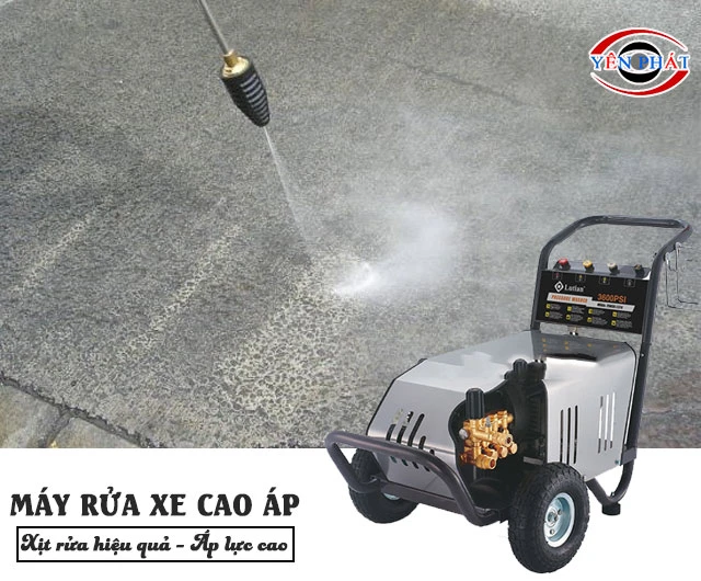 Máy rửa xe cao áp loại nào tốt?