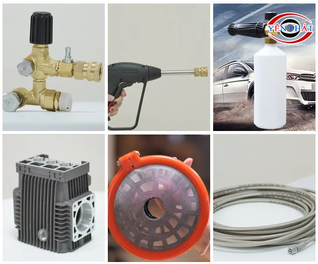 Phụ kiện máy rửa xe cao áp